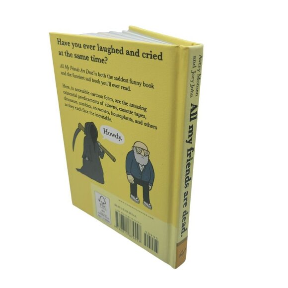 All My Friends Are Dead Mini Book Avery Monsen Jory John Dinosaur Humor Morbid - Picture 12 of 12